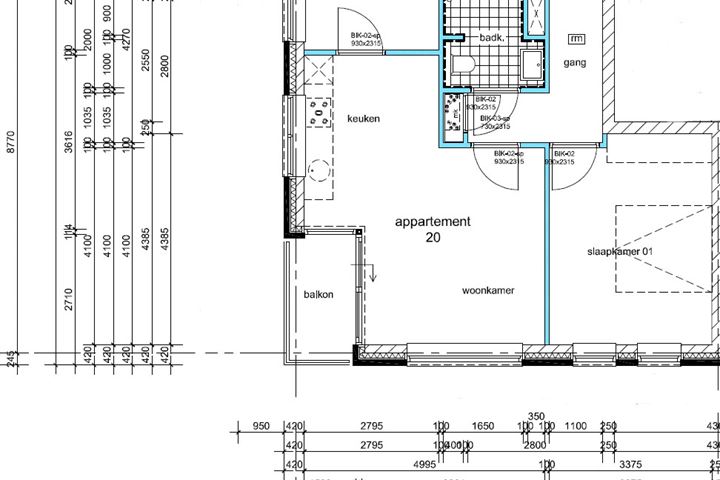 Bekijk foto 9 van Emmerweg app 1e verdieping nummer 20