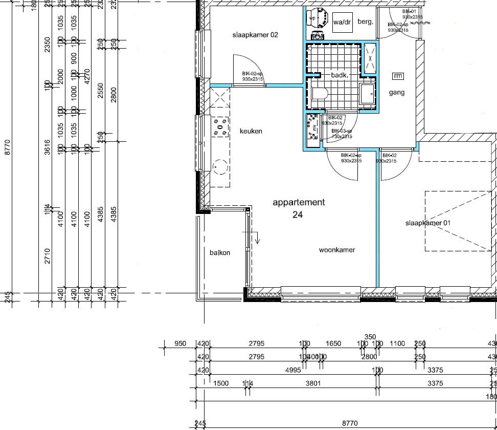 Foto 9 van Emmerweg app 2e verdieping nummer 24