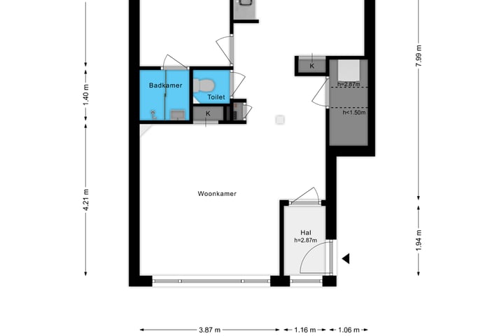 Bekijk foto 36 van Hillegomstraat 30-H