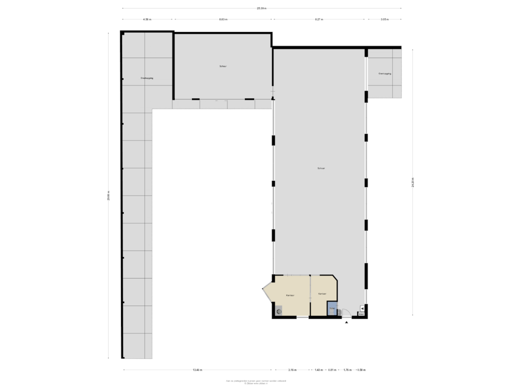 Bekijk plattegrond van Schuur van Heikantsehoeve 67