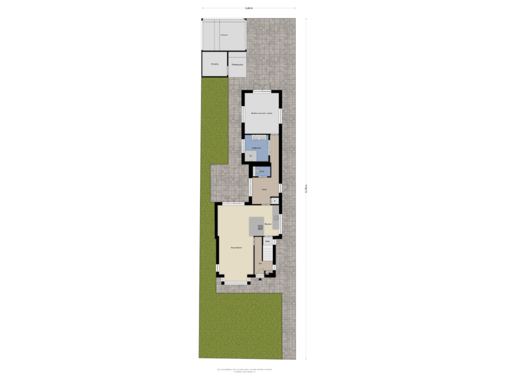 Bekijk plattegrond van Begane grond_Tuin van Groningerstraat 60