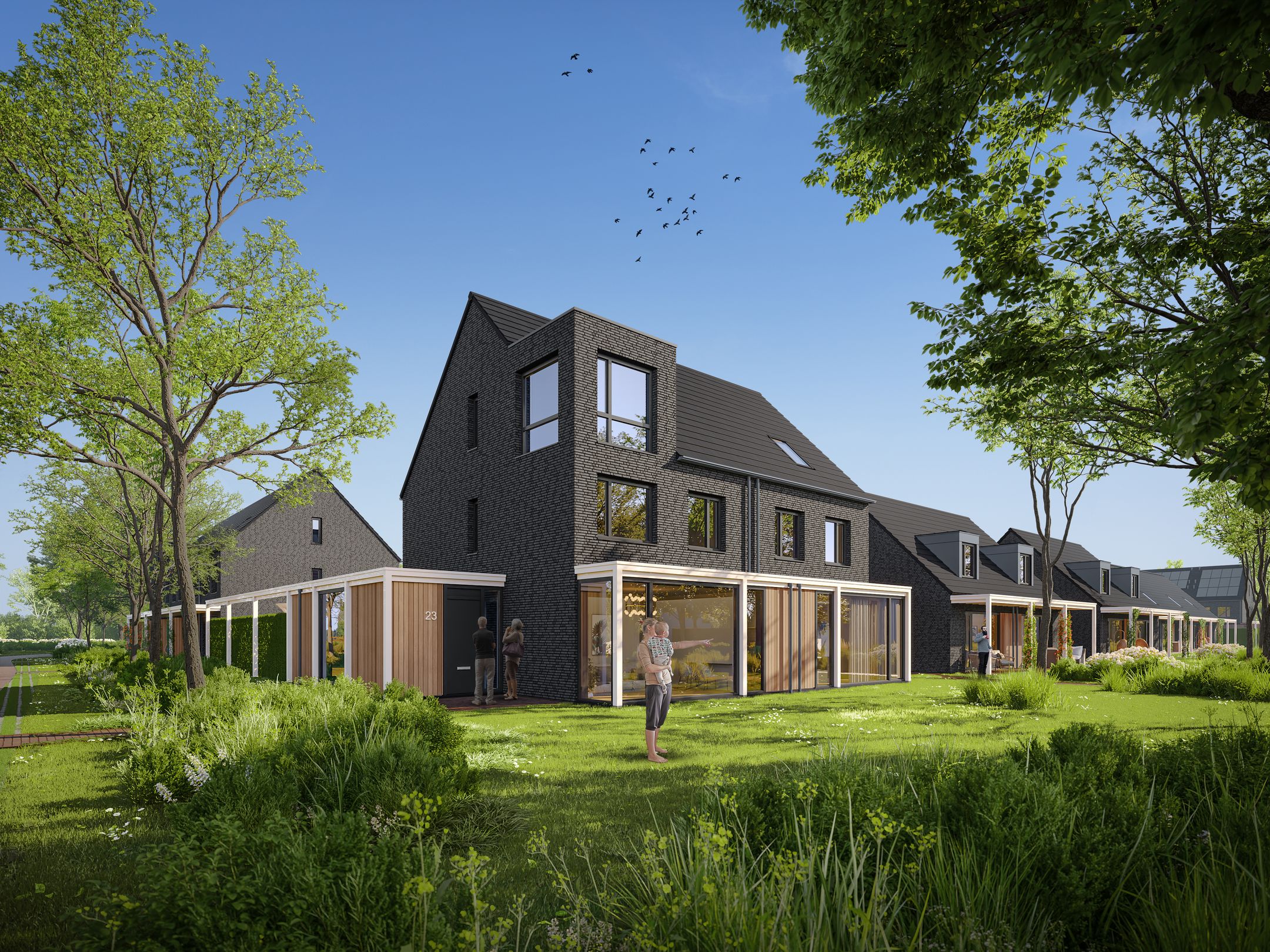 A6 | Twee-onder-een-kapwoningen (Bouwnr. 10), Zierikzee, 4303, Zeeland, Nederland  
