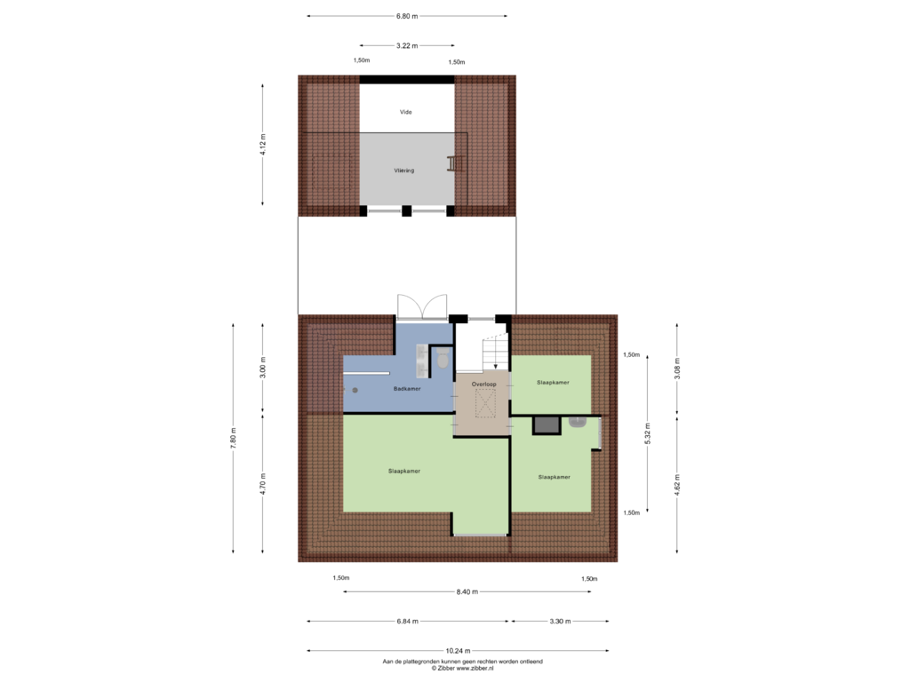 Bekijk plattegrond van Eerste Verdieping van Stevenshoek 4