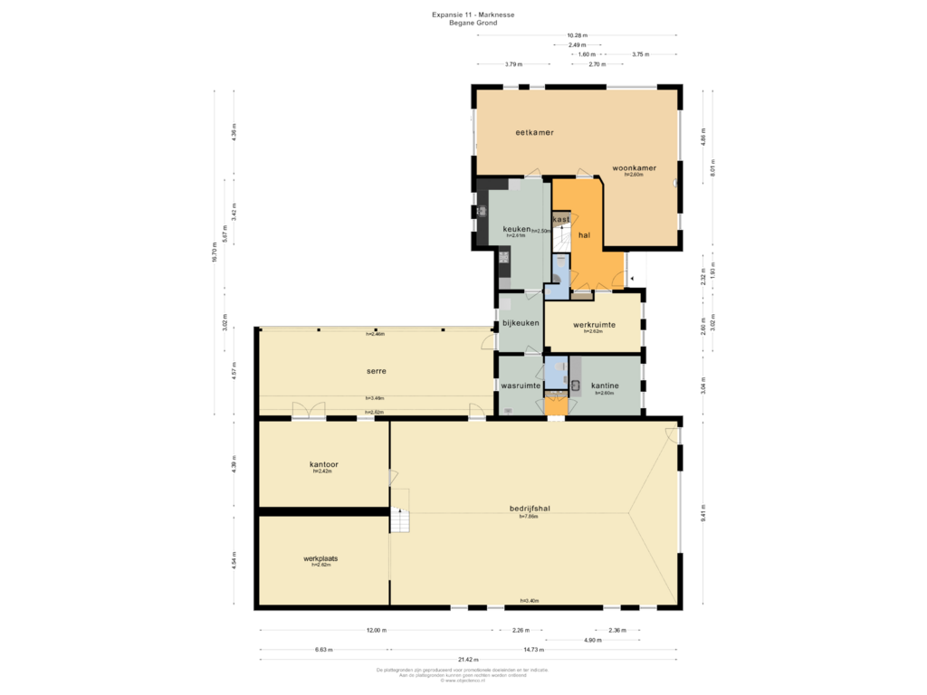 Bekijk plattegrond van BEGANE GROND van Expansie 11