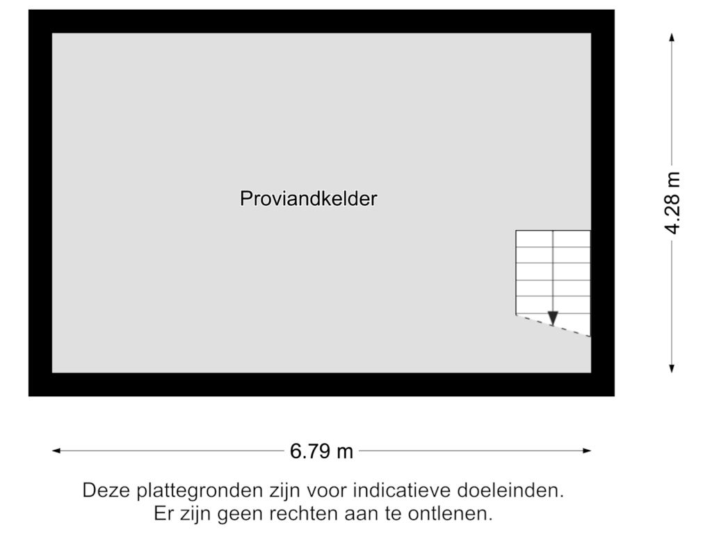 Bekijk plattegrond van KELDER 1 van Behelp 2-A