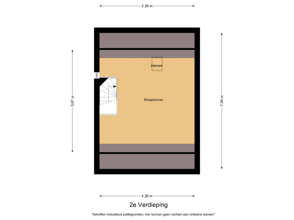 Bekijk plattegrond van 2e Verdieping van Laaibeemden 45