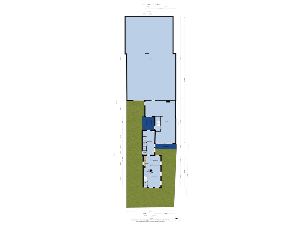 Bekijk plattegrond van Overzicht woning van Dorpsstraat 11