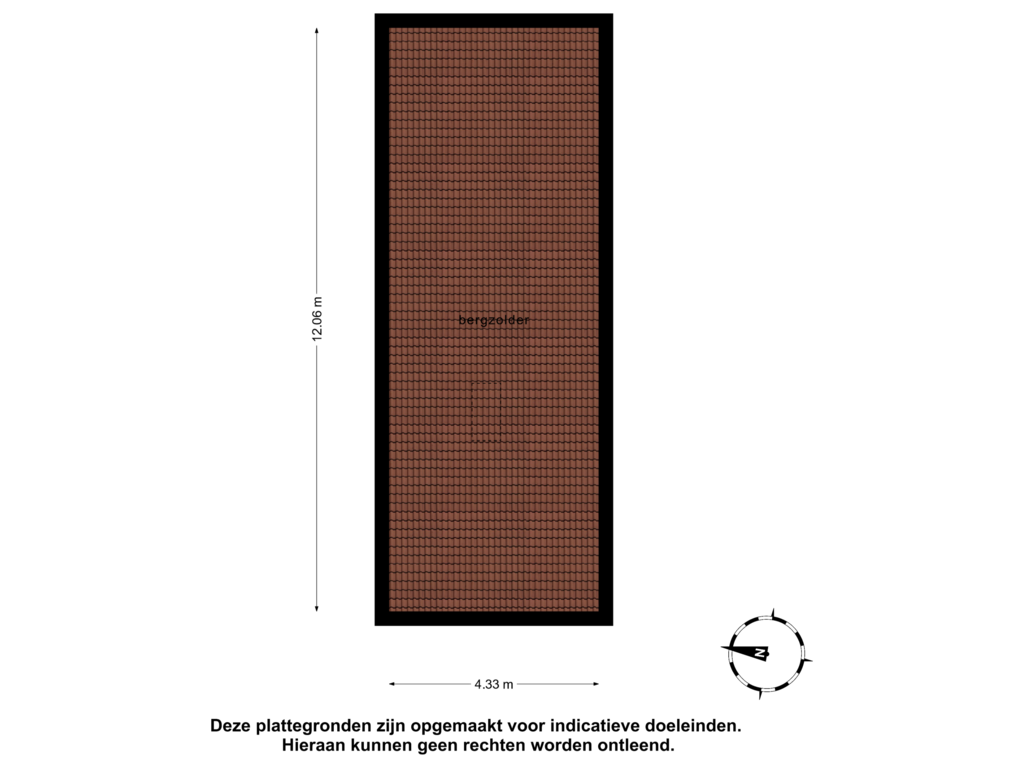 Bekijk plattegrond van 2e  verdieping2 van Dorpsstraat 11