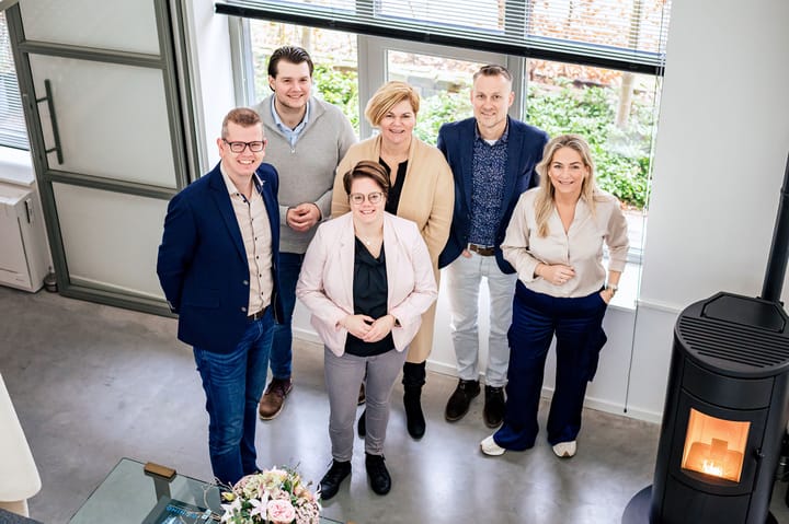 Een promotiefoto voor op kantoor