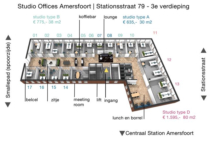 Stationsstraat 79-A, Amersfoort