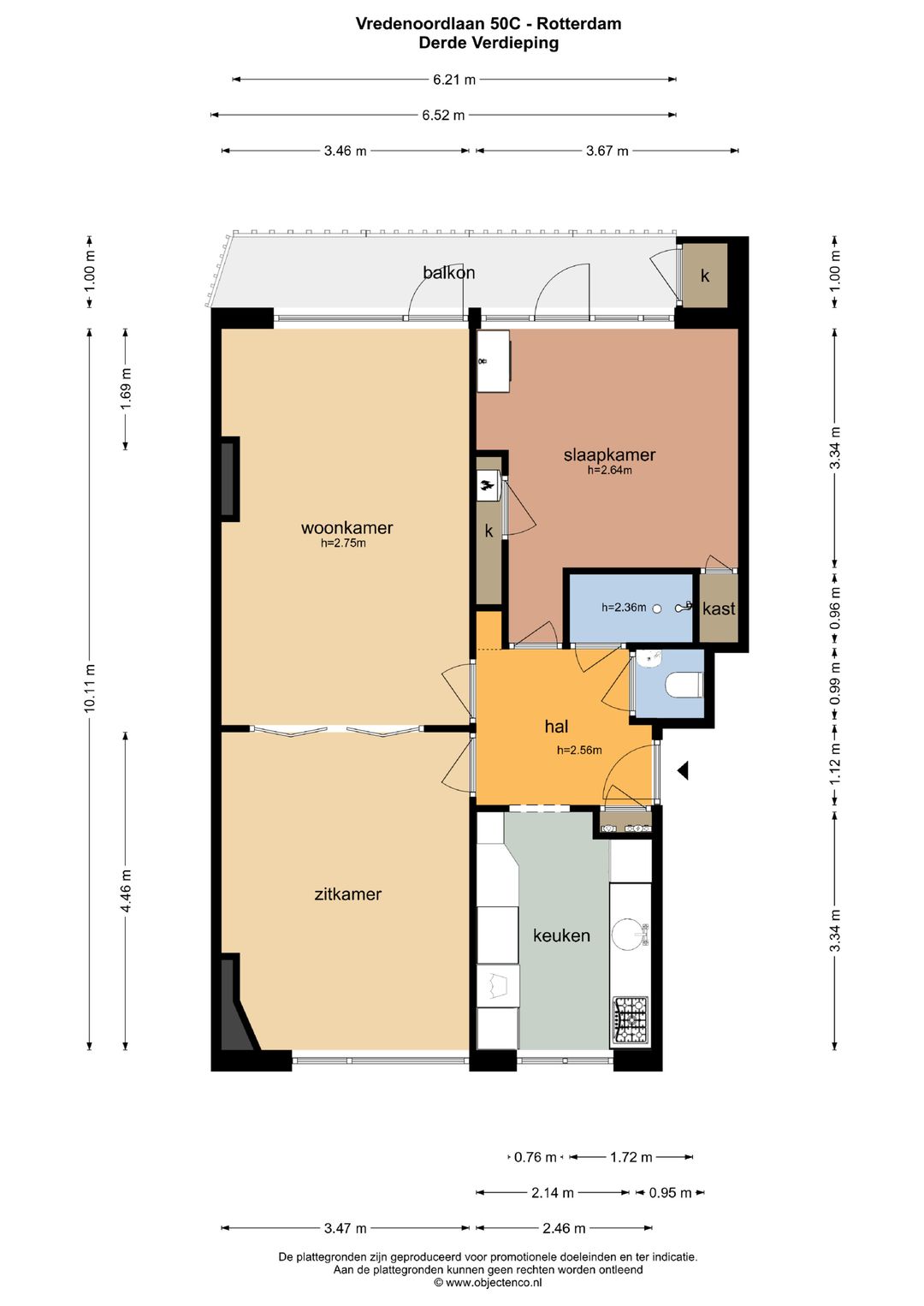 Photo 23 of Vredenoordlaan 50-C