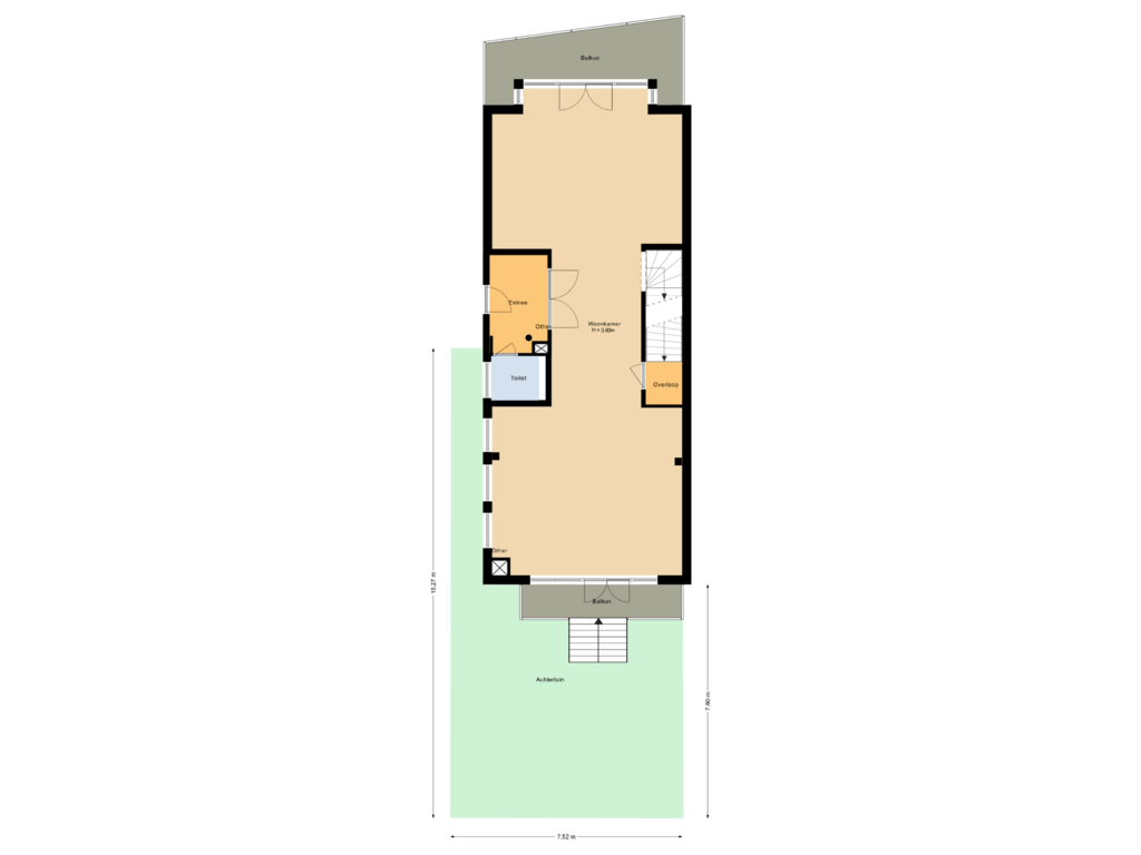 Bekijk plattegrond van Situatie van Lindenplein 6-A