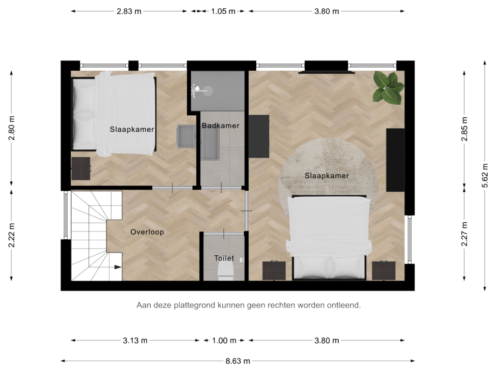 Bekijk plattegrond van Oostburgsestraat 10A 1e V van Oostburgsestraat 10-A