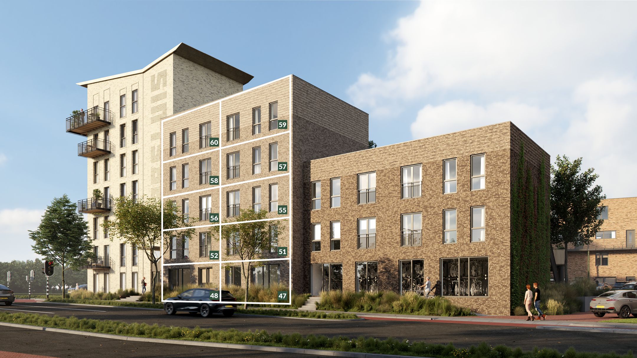 Appartement type I (Bouwnr. 56), Vlissingen, 4381NK, Zeeland, Nederland