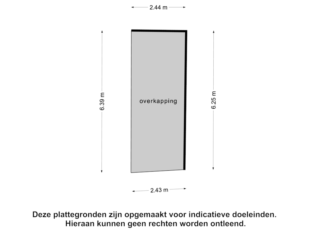 Bekijk plattegrond van Overkapping van Plein 51