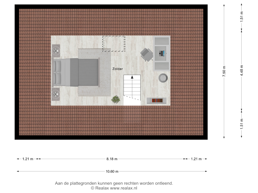 Bekijk plattegrond van Verdieping 2 van Westerdijklaan-kavel 12