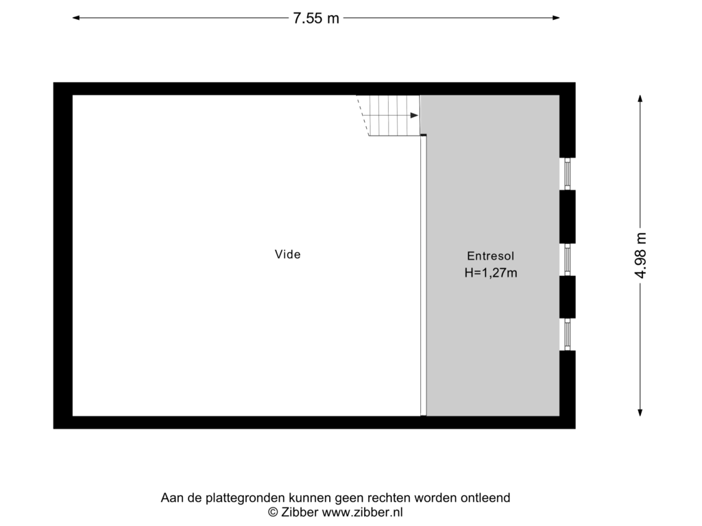 Bekijk plattegrond van Entresol van De Eco Punt 34