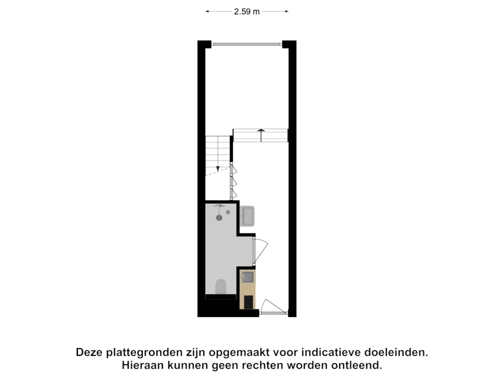 Bekijk plattegrond van Begane grond van Hotel De Timmerfabriek suite 120