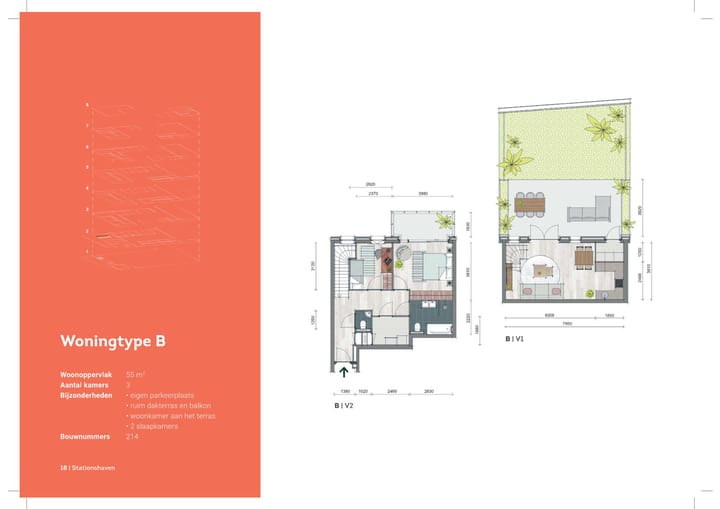 Photo 2 of Type B (Bouwnr. 214)