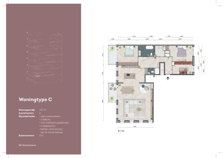 Foto 2 van Type C (Bouwnr. 210)