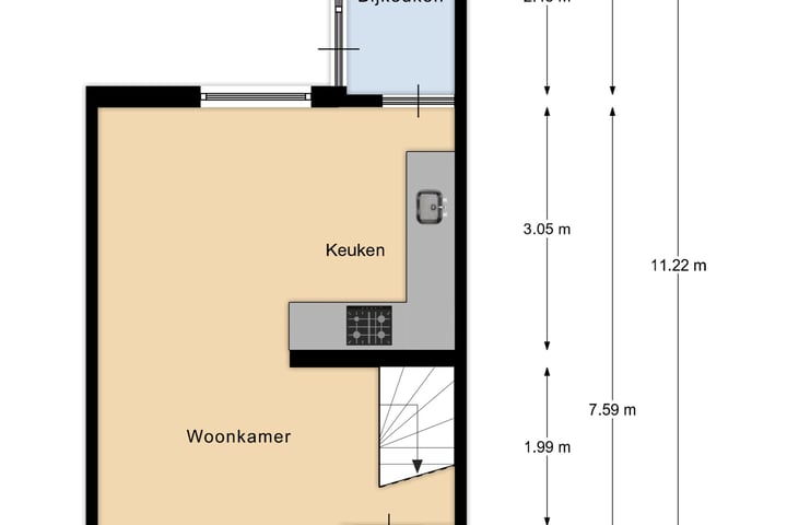 Bekijk foto 45 van 2e Tuindwarsstraat 10