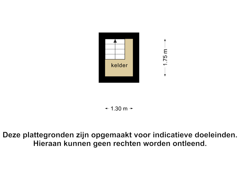 View floorplan of Kelder of Wagenbroeken 4