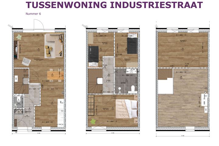 Bekijk foto 2 van Type 4 - Tussenwoning (Bouwnr. 6)