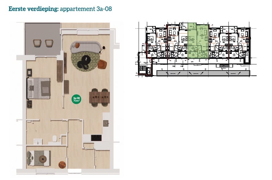 Photo 4 of 3-kamerappartement (Bouwnr. 8)