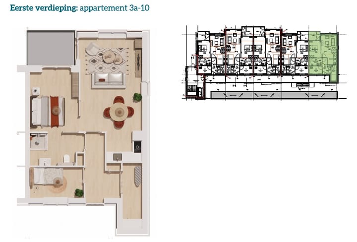 Foto 4 van 3-kamerappartement (Bouwnr. 10)