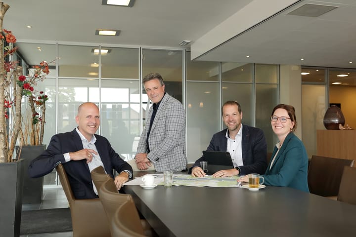 Een promotiefoto voor op kantoor