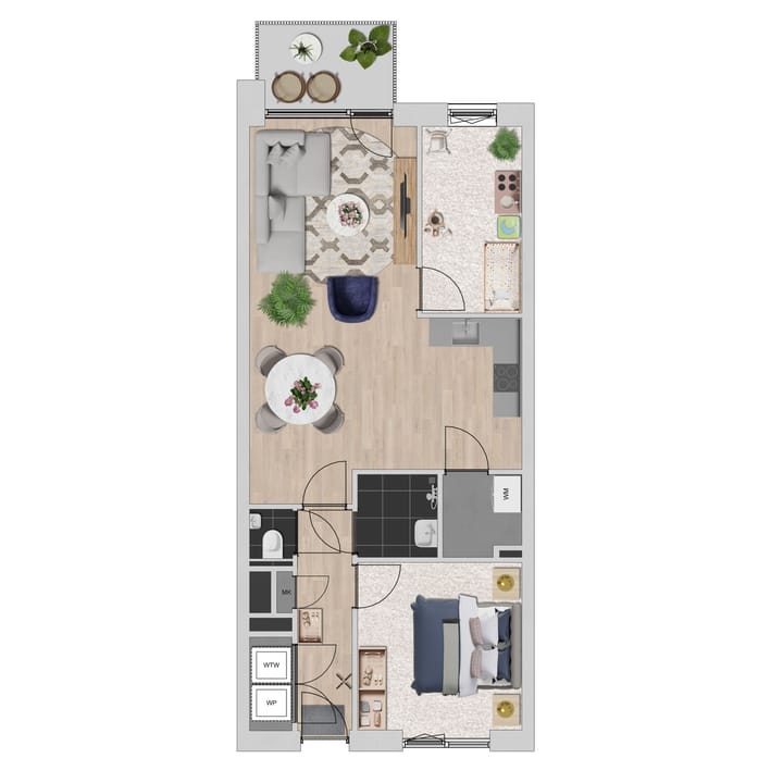 Photo 8 of De Lage Veste Type Q (Bouwnr. LV 2.5)