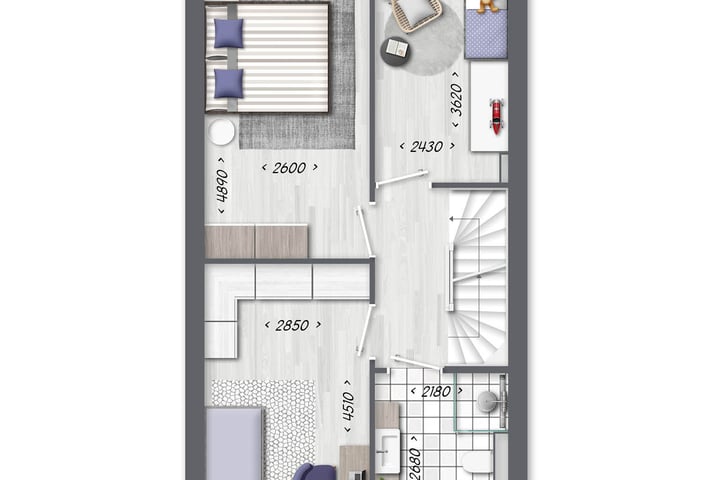 Bekijk foto 4 van Tussenwoning (Bouwnr. 2)