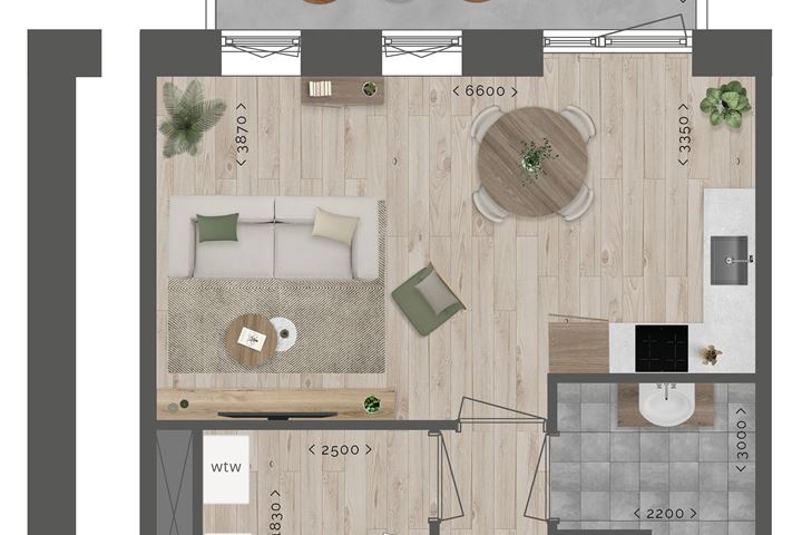 View photo 2 of Appartement - Type A (Bouwnr. 100)