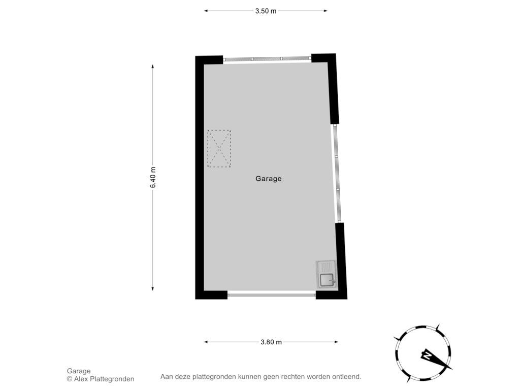 Bekijk plattegrond van Garage van Zijdeweg 26