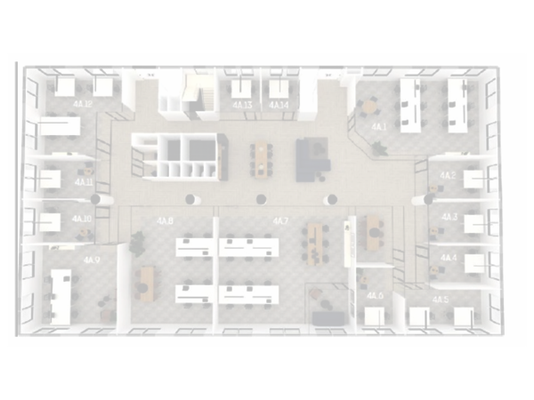 Plattegrond 4e verdieping