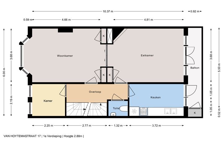 Bekijk foto 41 van Van Hoytemastraat 17