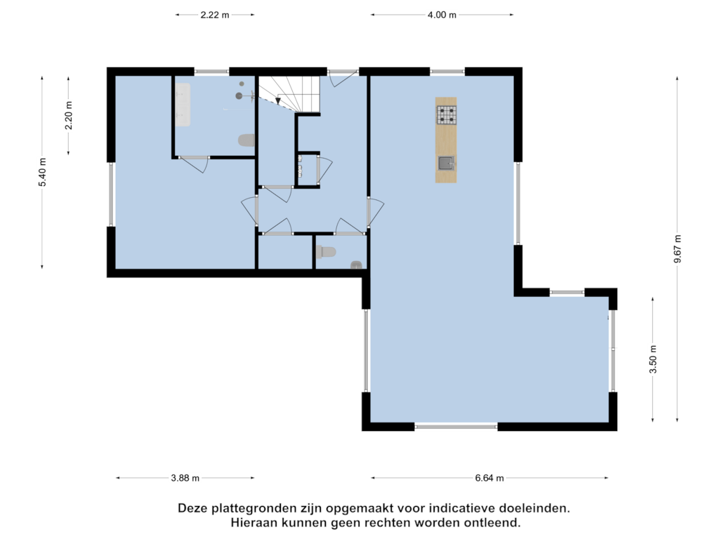 Bekijk plattegrond van Begane grond van Teesinkbos 1