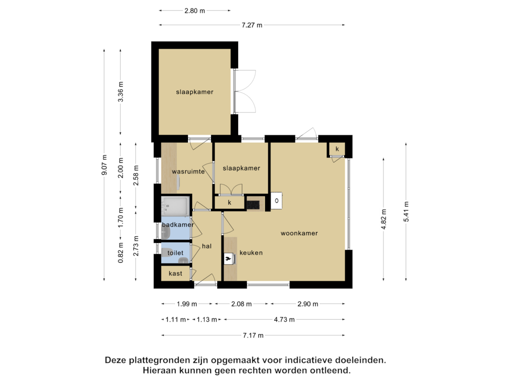 Bekijk plattegrond van Bungalow van Horizon 28