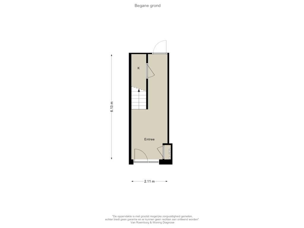 View floorplan of Begane grond of Jan van Gentstraat 88--90