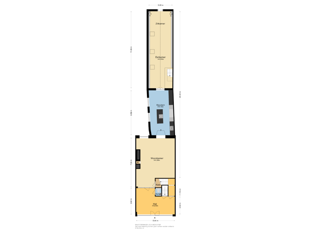 Bekijk plattegrond van BG van Westhavenkade 37