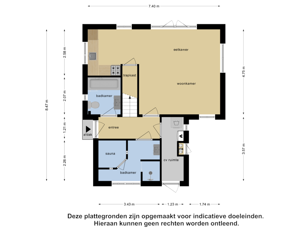 Bekijk plattegrond van Begane Grond van Binnenweg 12-20