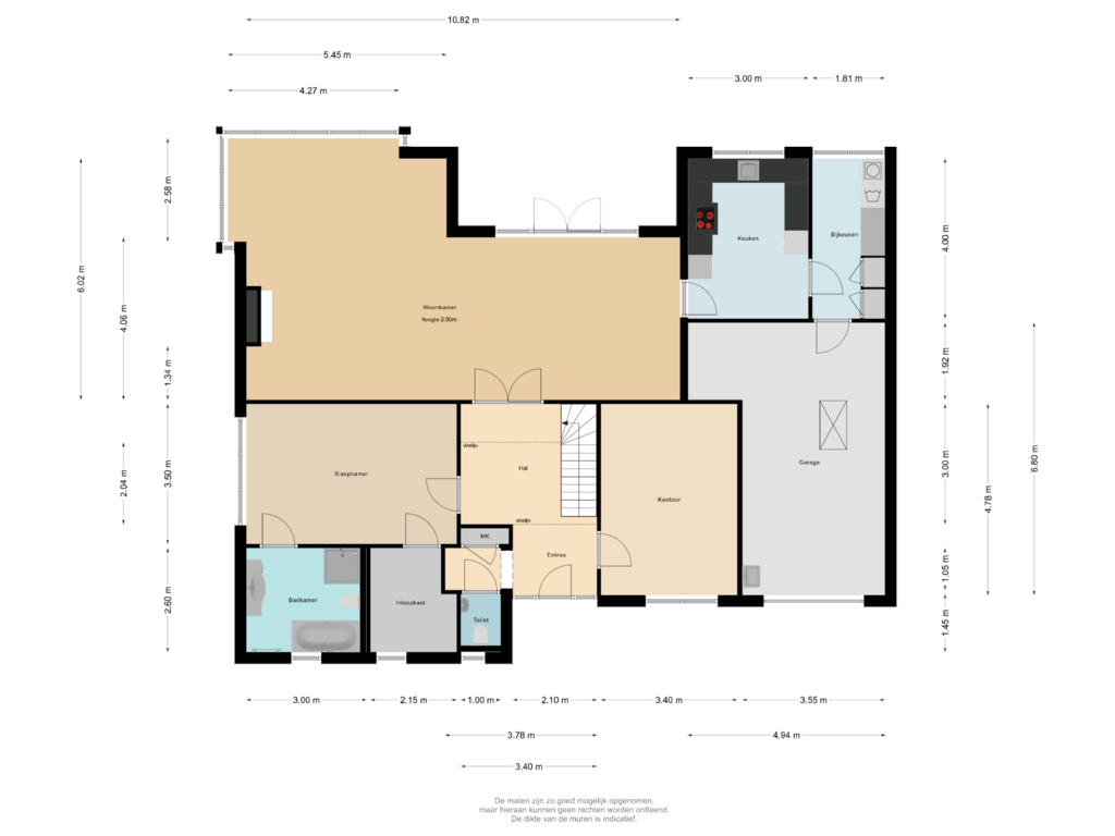 Bekijk plattegrond van Begane grond van Kievit 20