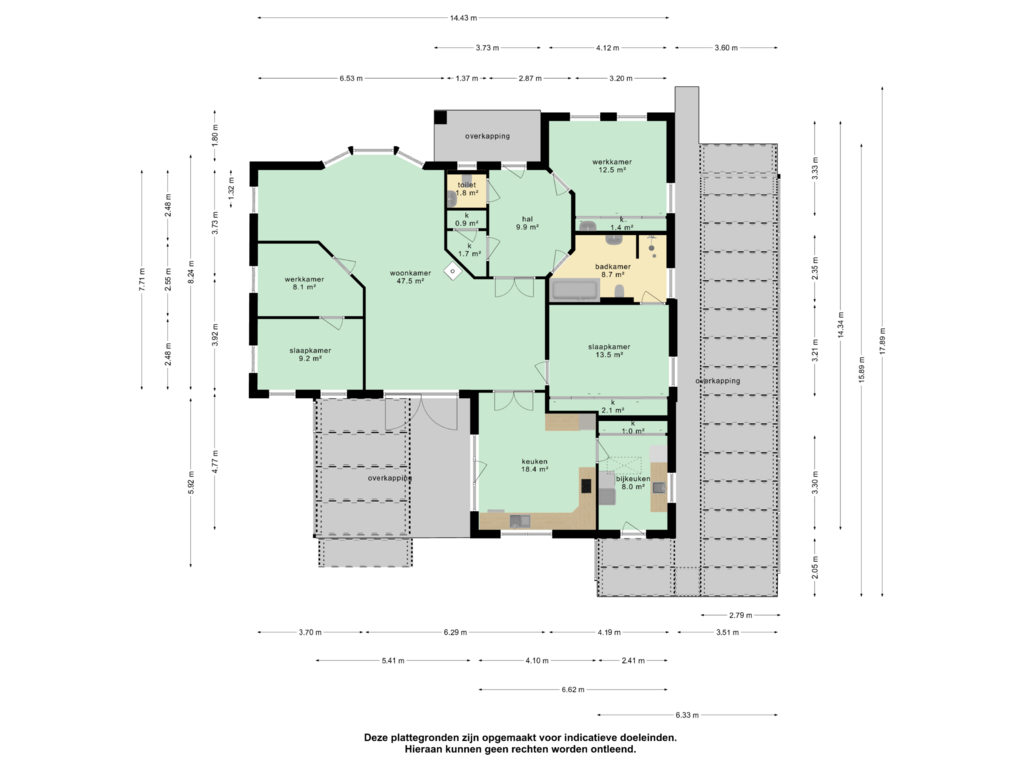 Bekijk plattegrond van Begane grond van Jipsingboertangerweg 67