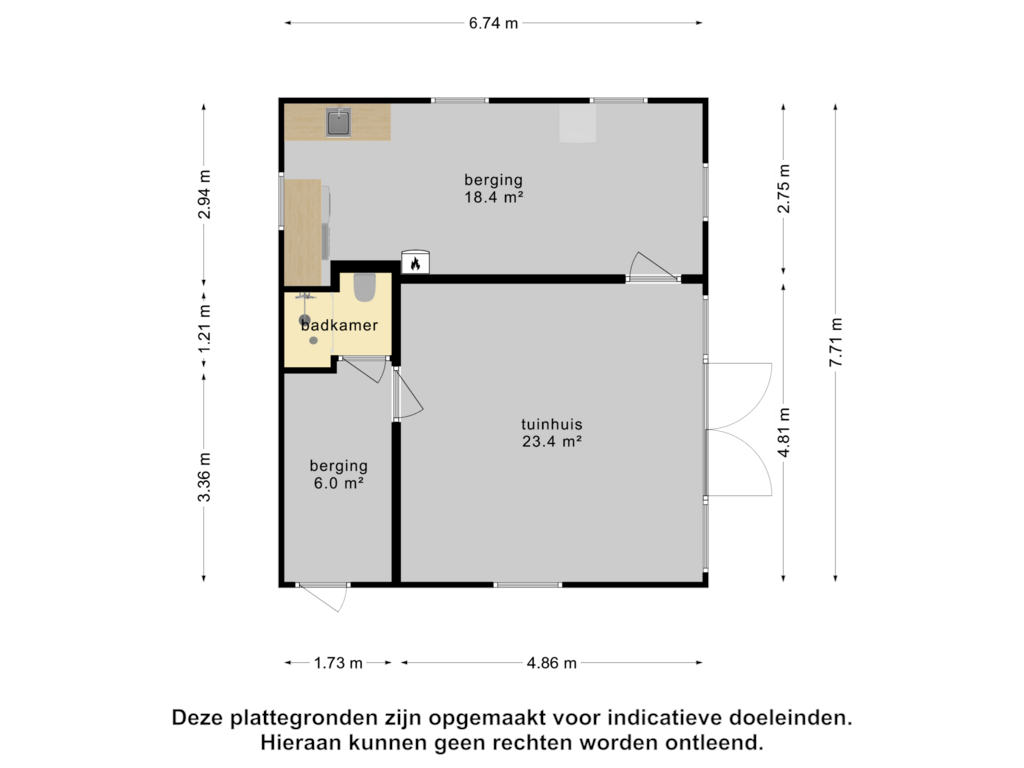 Bekijk plattegrond van Berging 1 van Jipsingboertangerweg 67