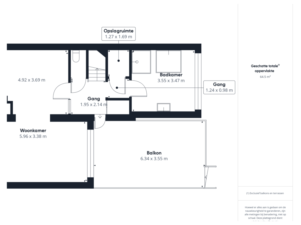 View floorplan of Begane grond of Scheldekade 9