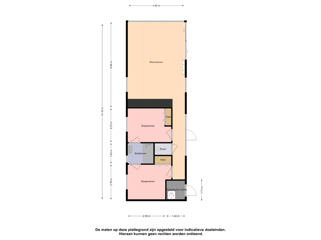 Bekijk plattegrond van First floor van Immerhornweg 15-338