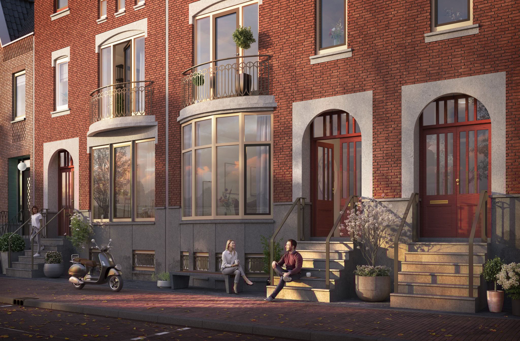 Stadsvilla Avenue Mecklenburg (Bouwnr. 374), Rotterdam, 3034KA, Zuid-Holland, Nederland