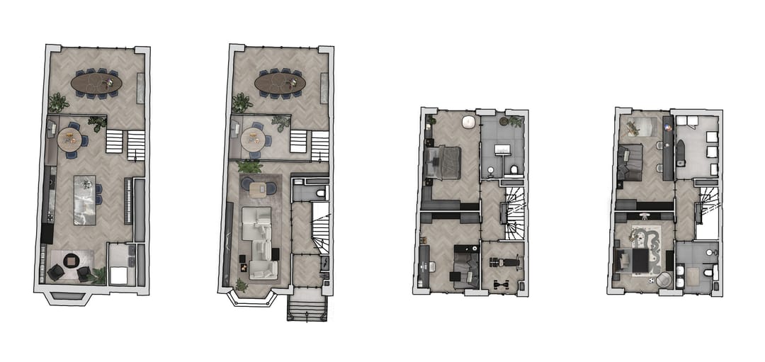 Foto 17 van Stadsvilla Avenue Polanen (Bouwnr. 377)
