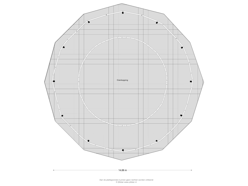 Bekijk plattegrond van Overkapping van Kilsdonkseweg 2