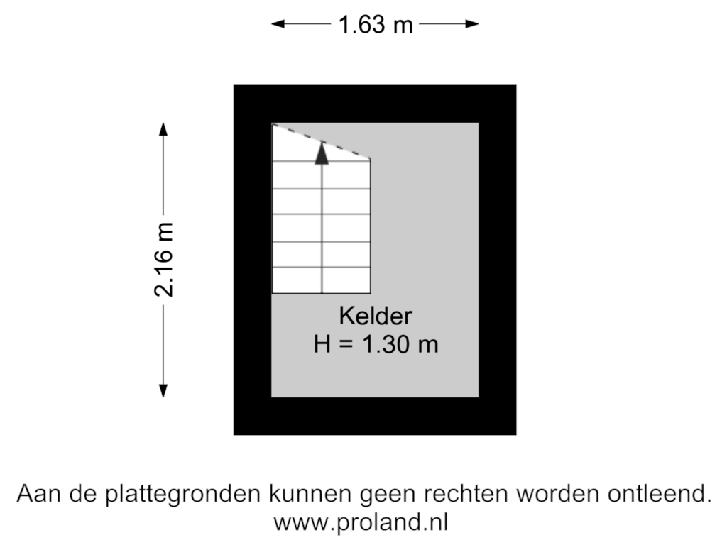 Bekijk plattegrond van Kelder van Wânswerterdyk 1